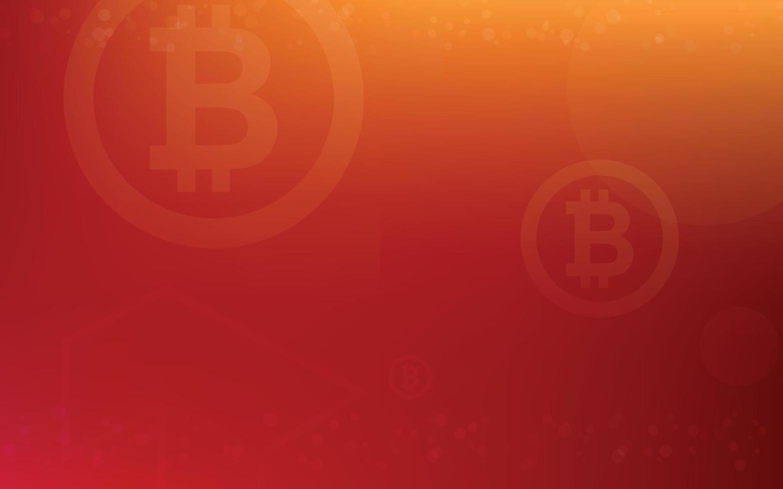 fondo claro y oscuro, vector de ilustración de moneda criptográfica bitcoin para página, logotipo, tarjeta, banner, web e impresión.