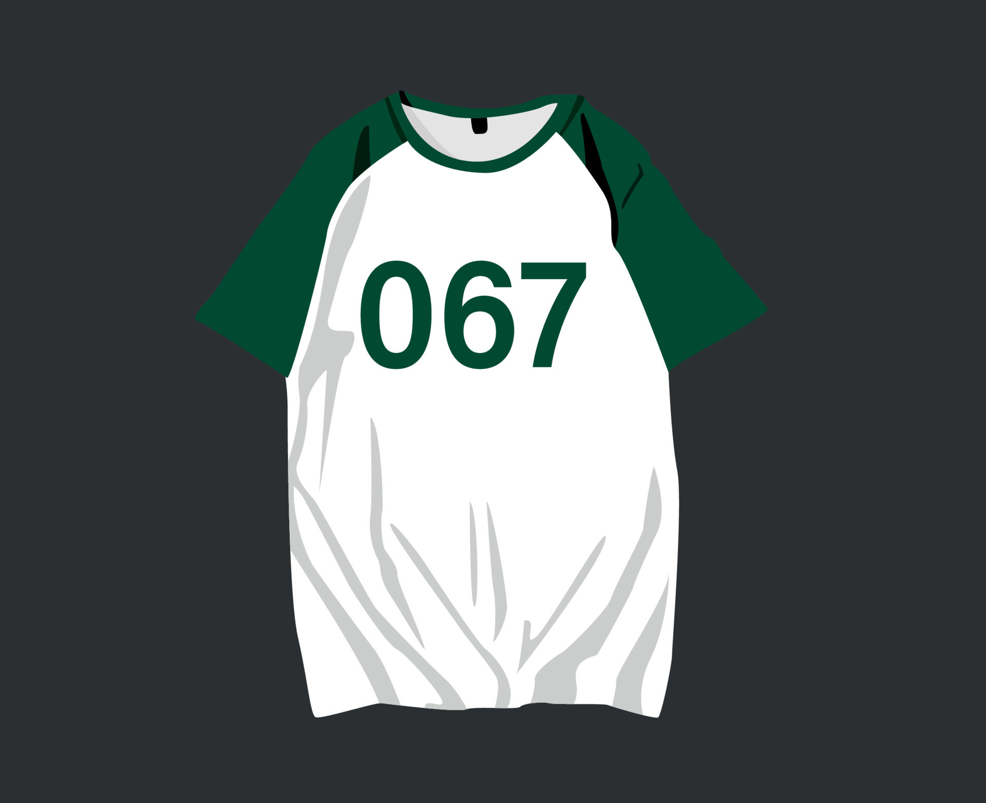 Squid Game Shirt Number 067 Kang Sae byeok Character Player Design squid-game-shirt-number-067-kang-sae-byeok-character-player-design