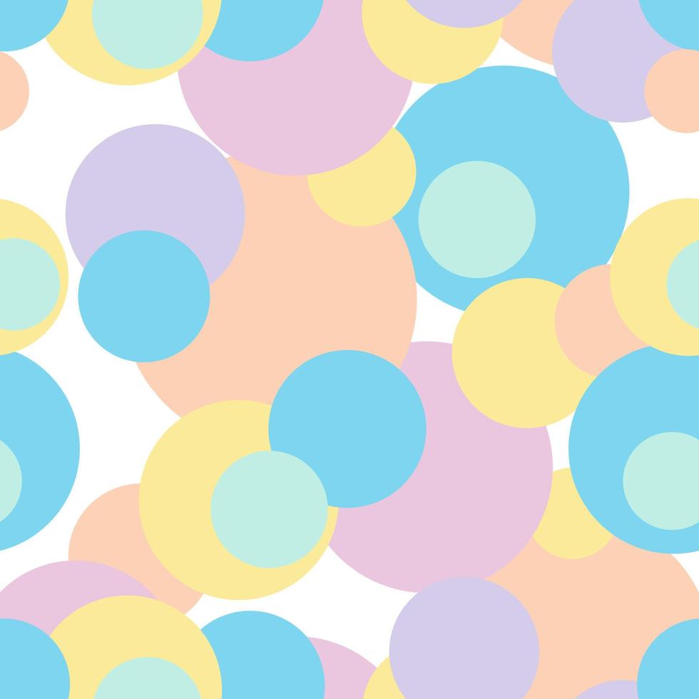 Background seamless vector pattern in pastel colors. It can be a backdrop for bright holidays and situations.