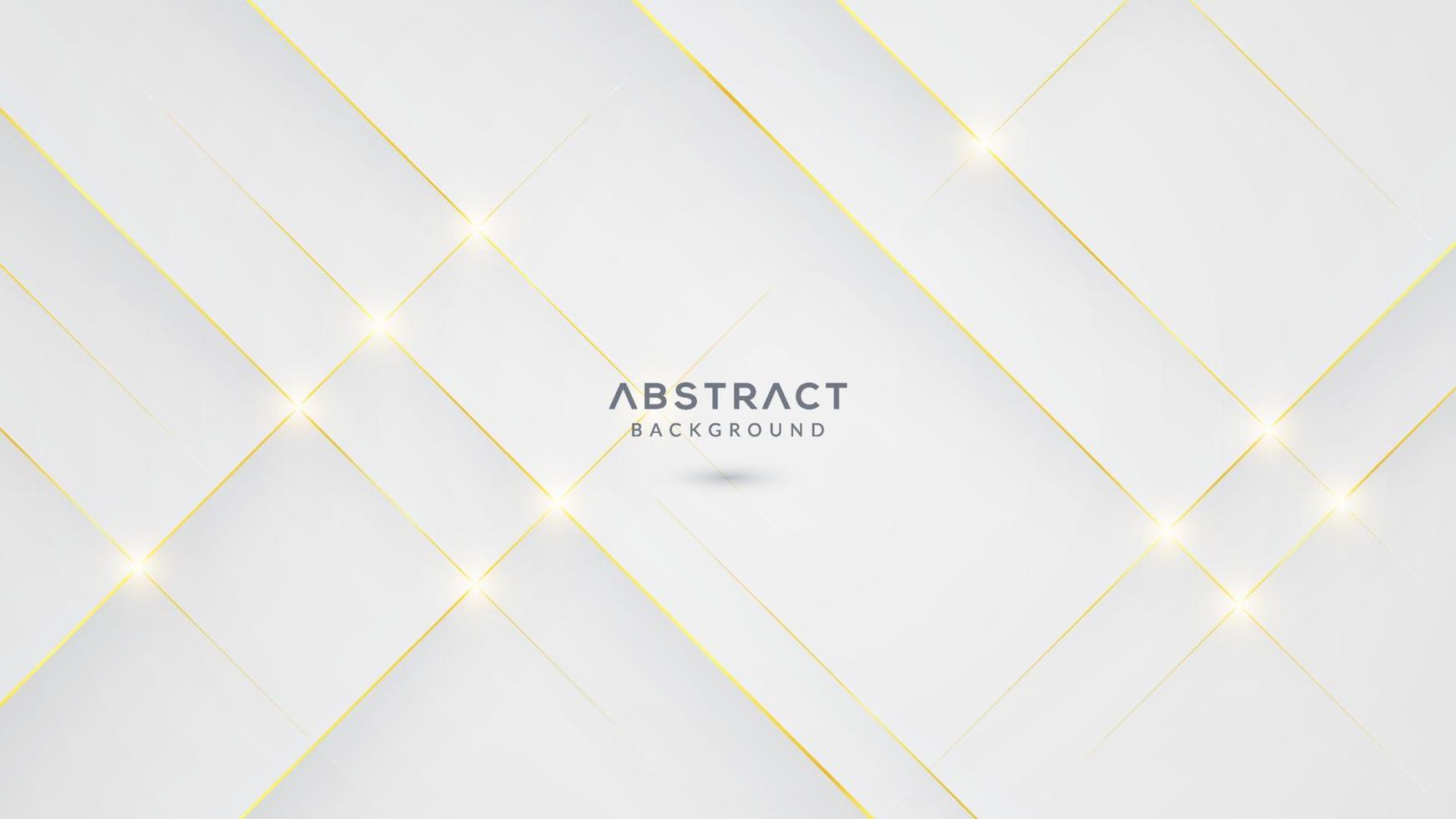 Elegant white background with golden lines 10504388 Vector Art at Vecteezy
