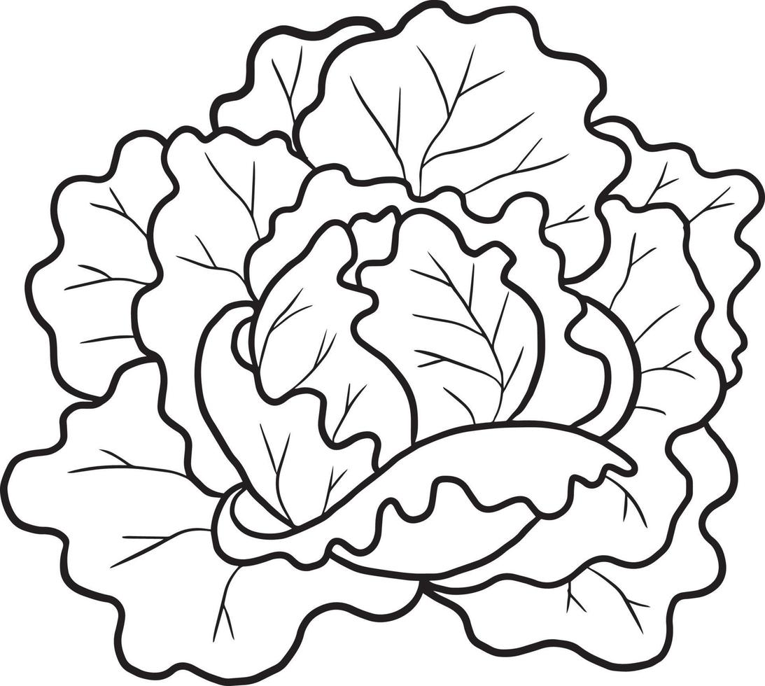 vegetable cartoon cute kawaii doodle coloring page drawing illustration clipart manga anime vector