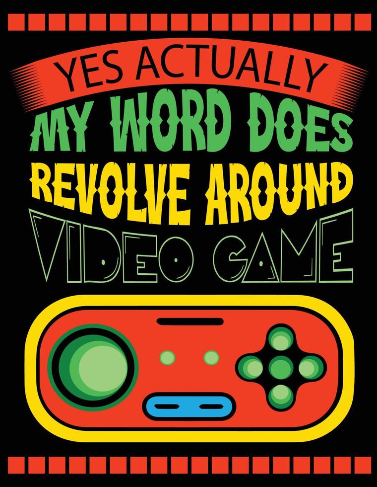 Yea actually my word does revolve around video game vector