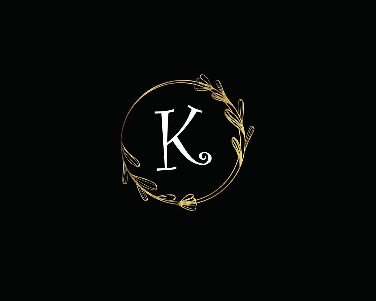 luxury letter logo vector