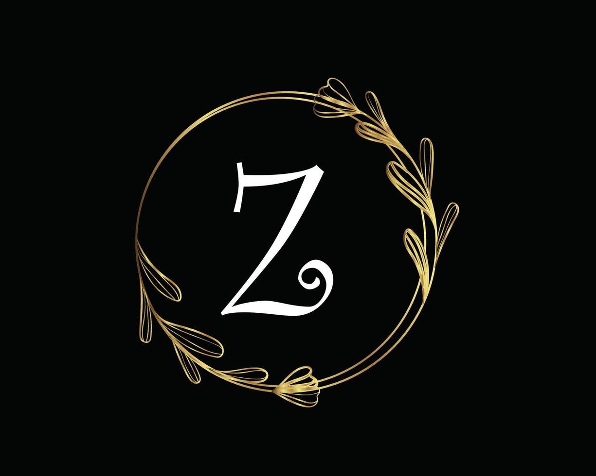 luxury letter logo vector