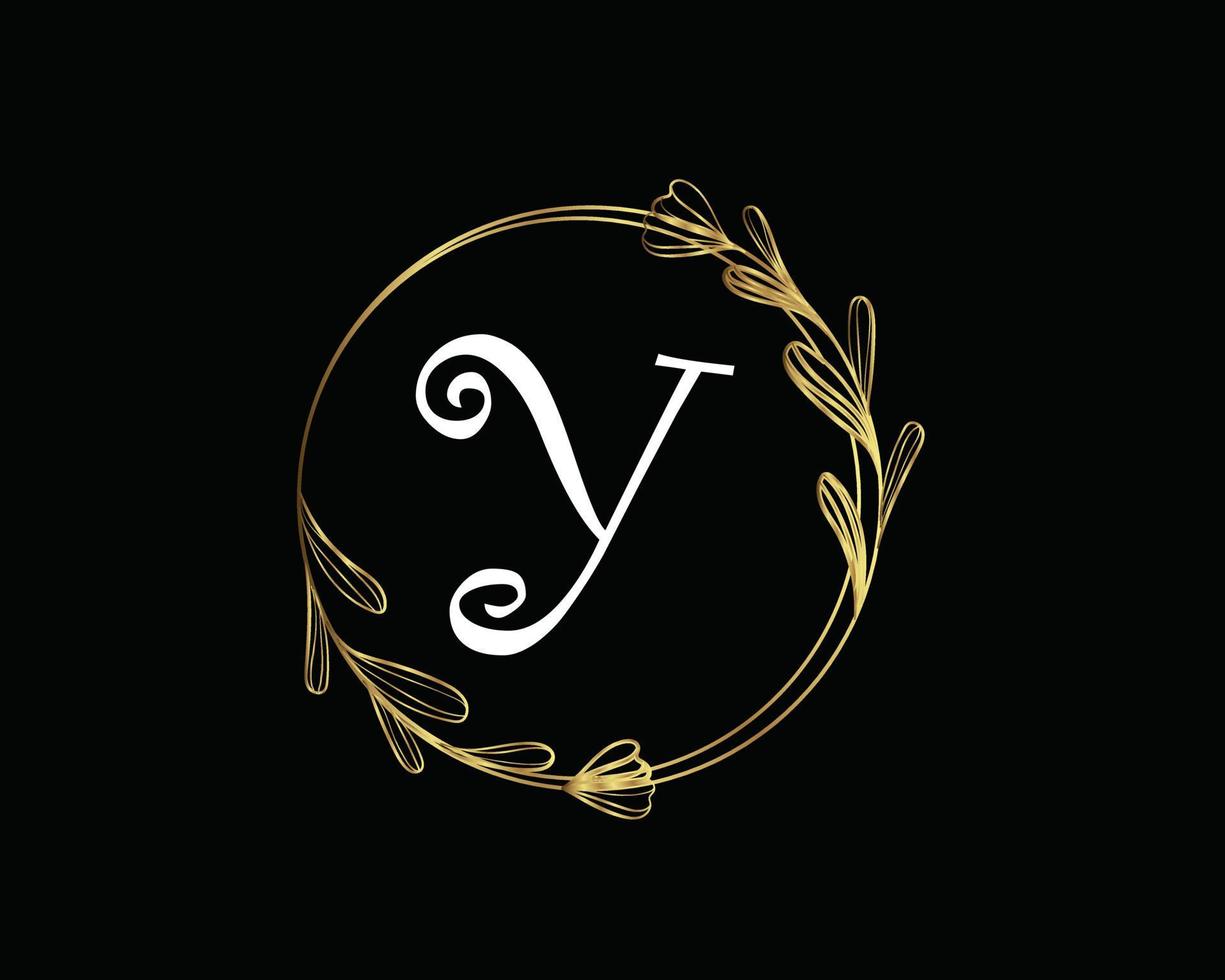 luxury letter logo vector