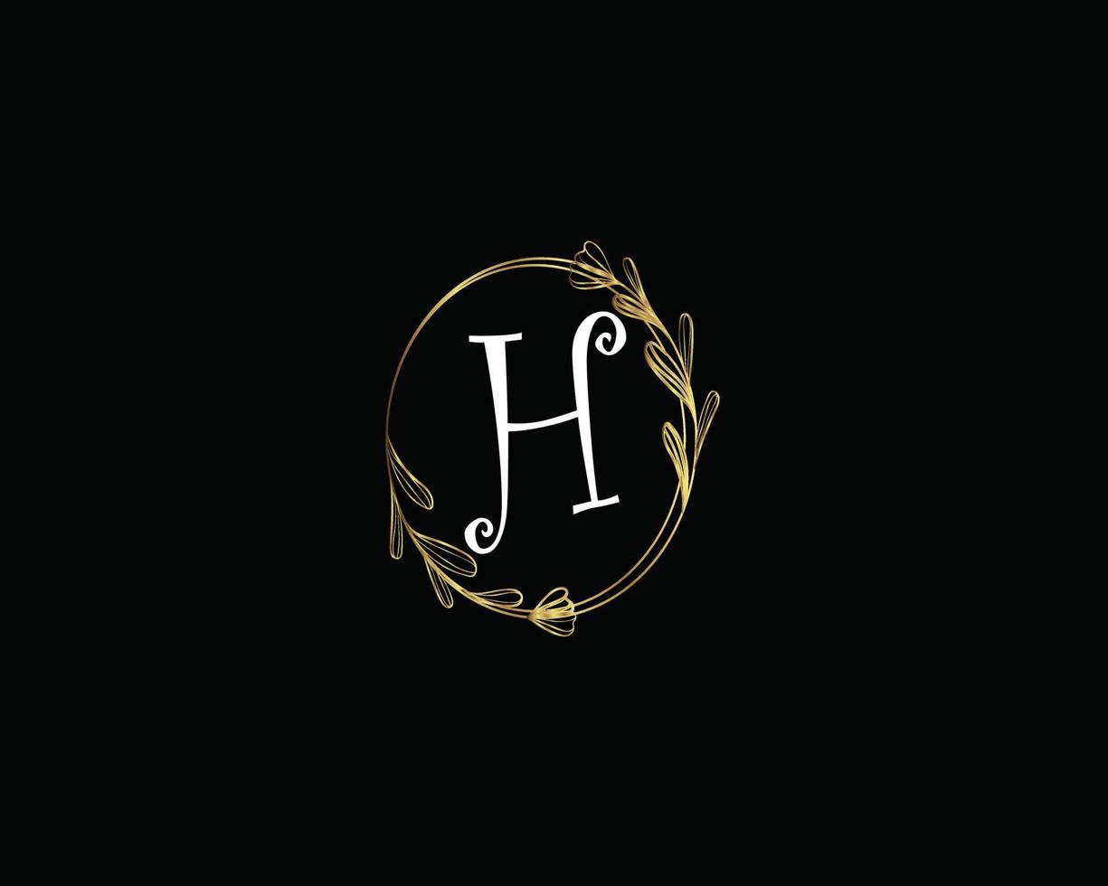 luxury letter logo vector