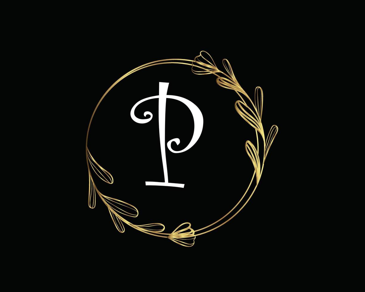 luxury letter logo vector
