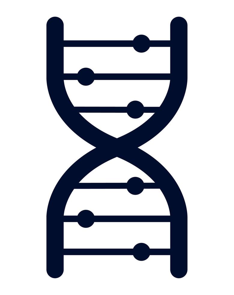 dna structure design vector
