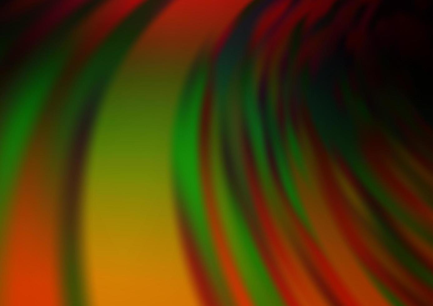 Dark Multicolor, Rainbow vector abstract blurred template.