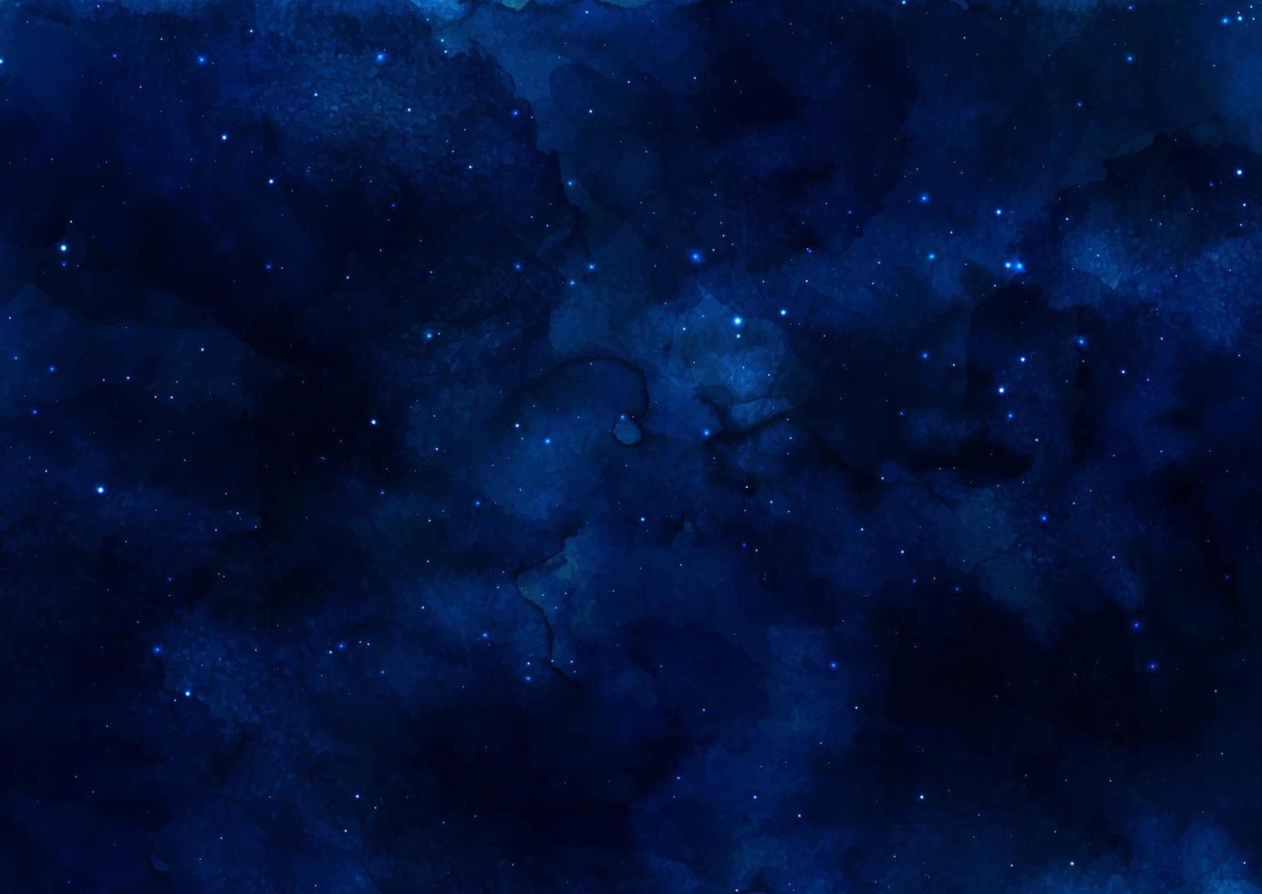 watercolour night sky background vector