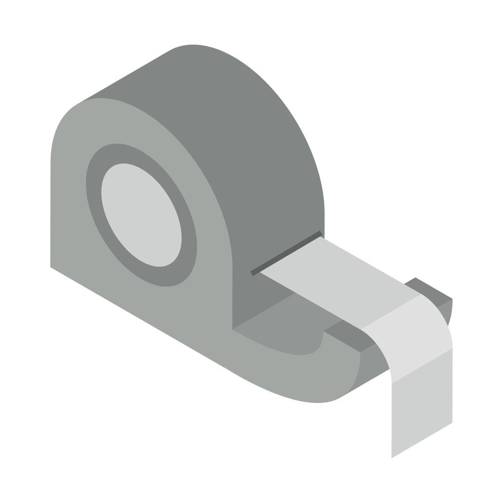 adhesive tape roll icon vector