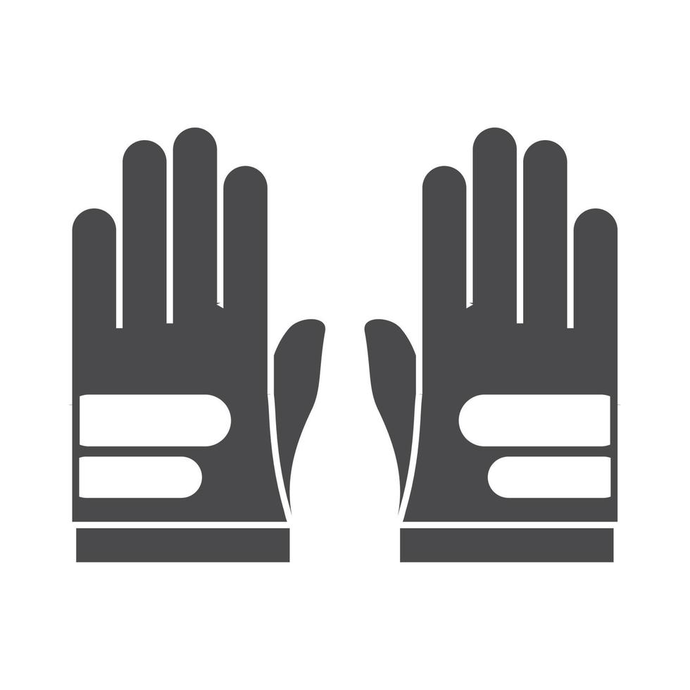 golf gloves equipment vector
