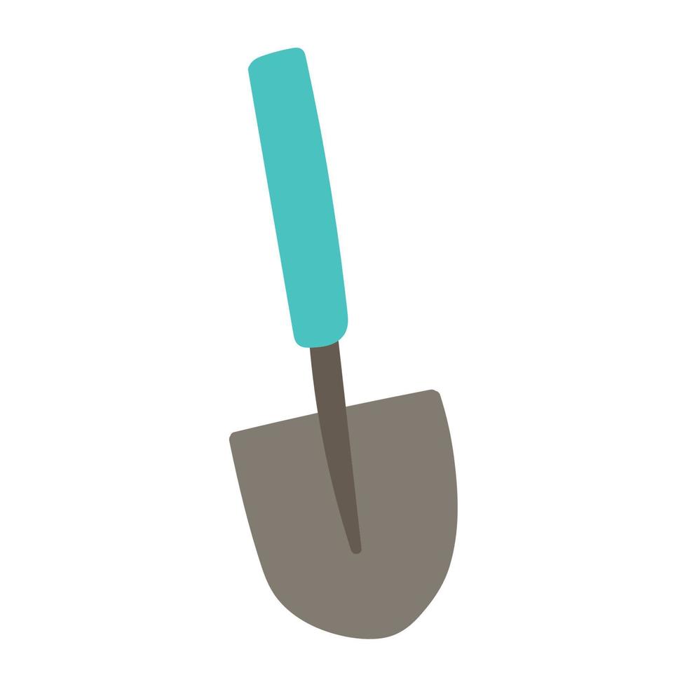 gardening shovel tool vector