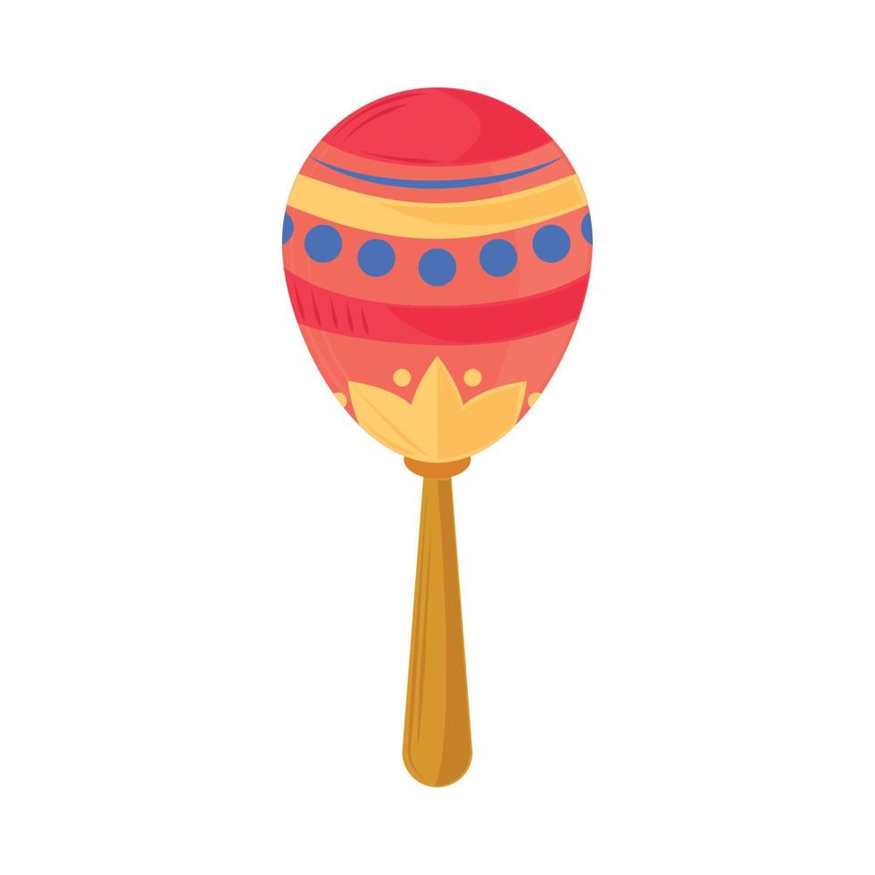 maraca music instrument 10507416 Vector Art at Vecteezy