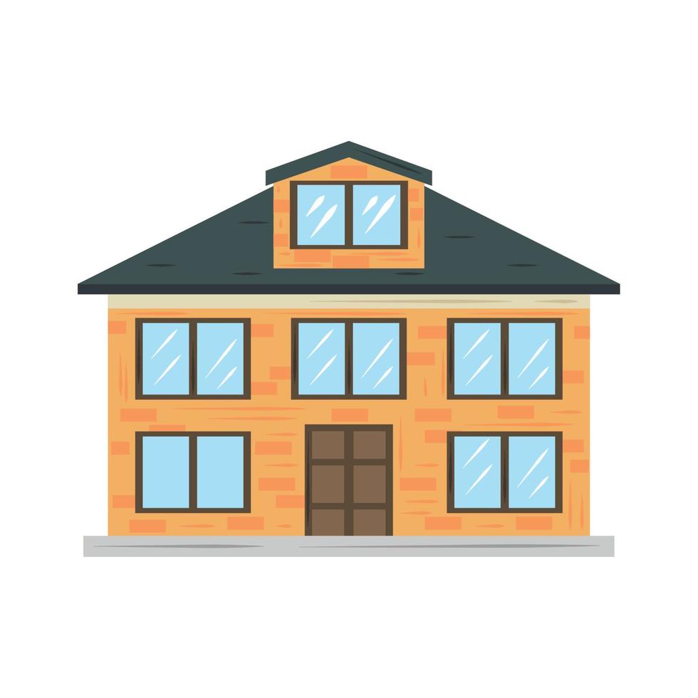 building structure icon vector