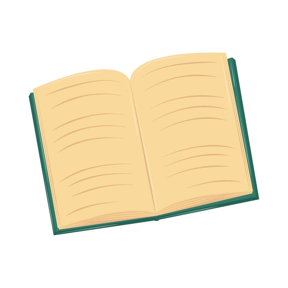 open book icon vector