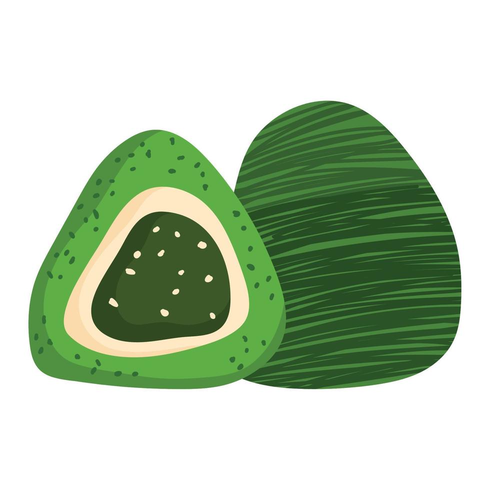 matcha candy dessert vector