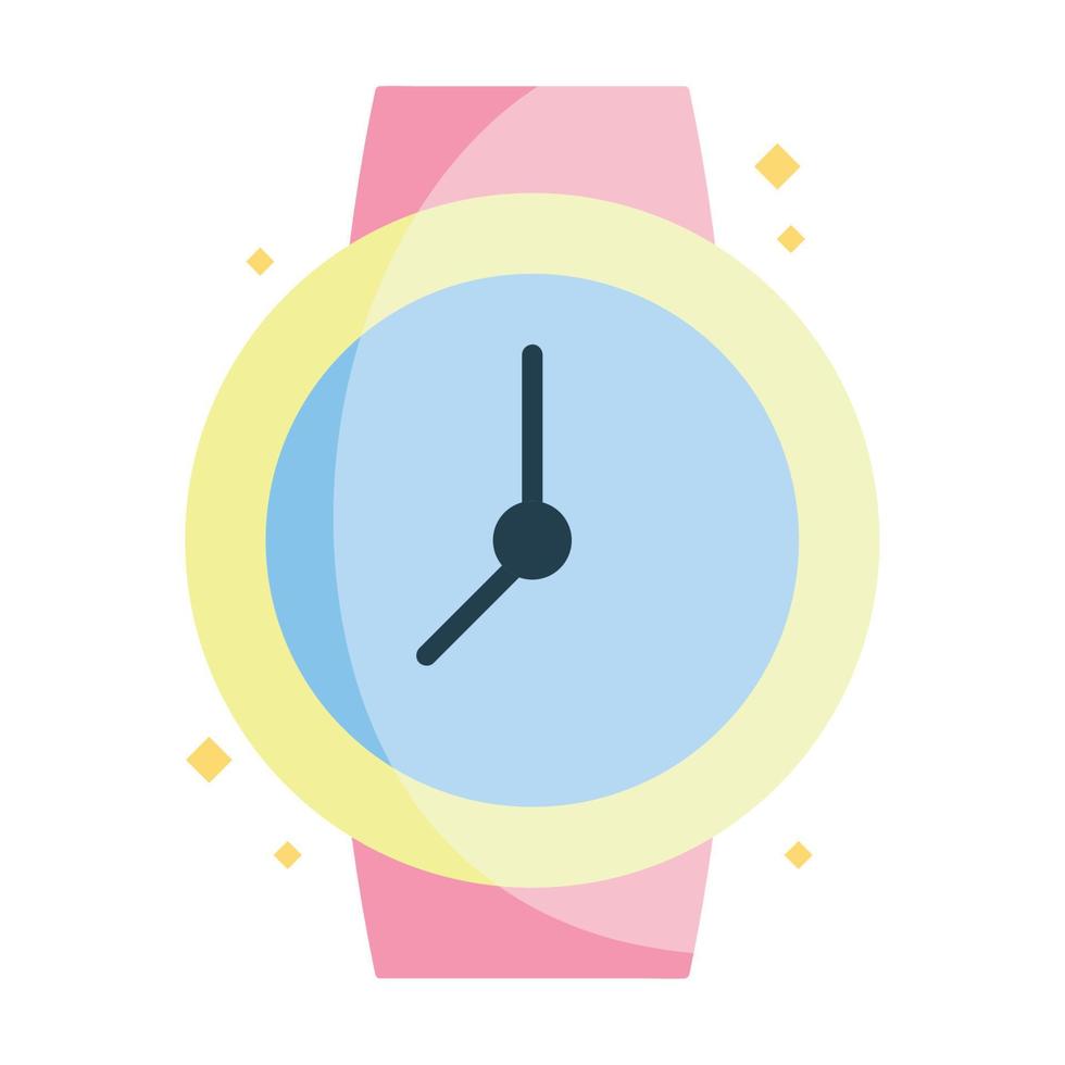 icono de reloj de pulsera vector