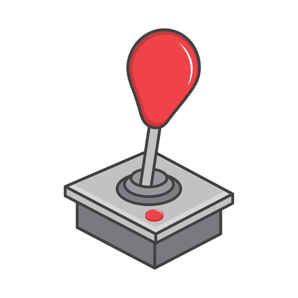 video game joystick vector