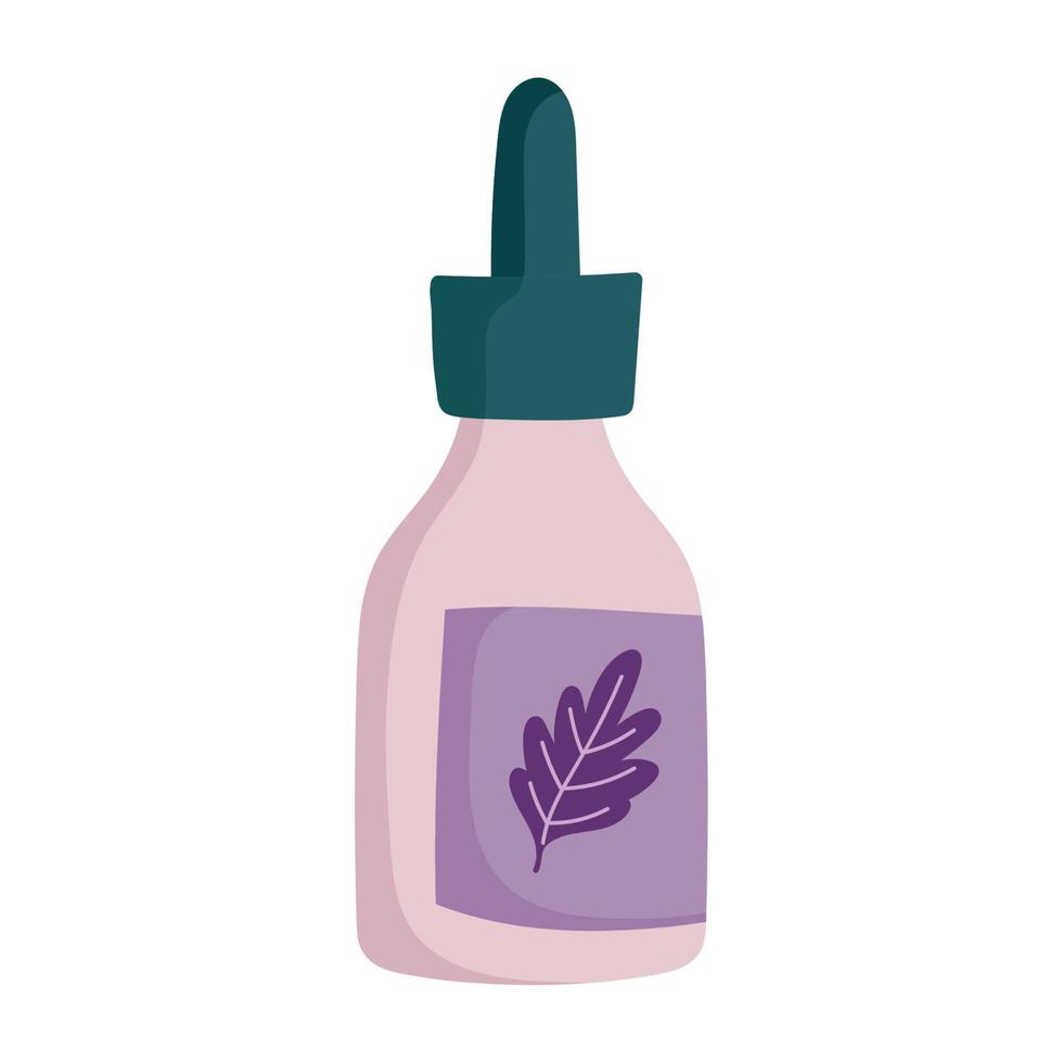 skin care dropper oil vector