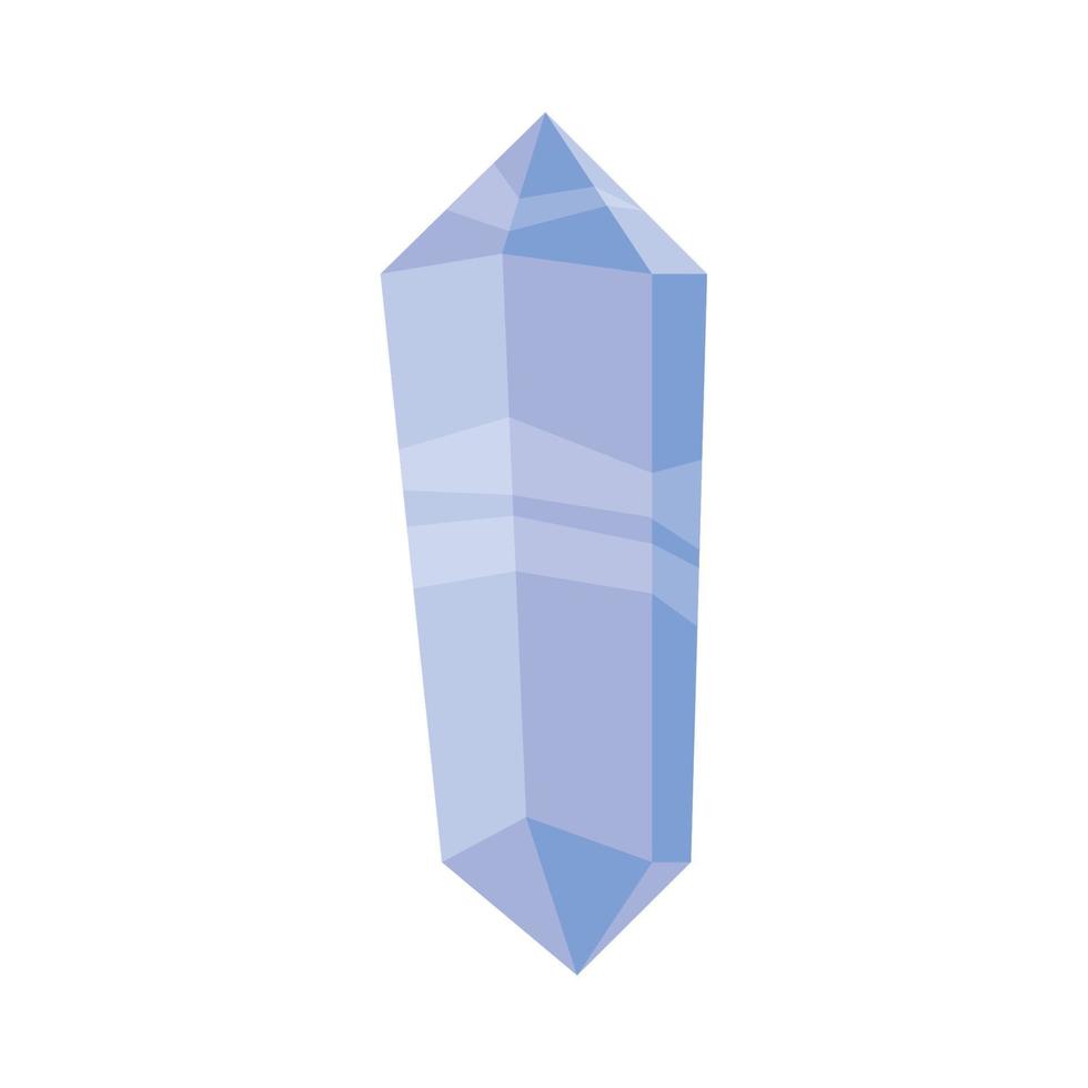 quartz healing crystal vector