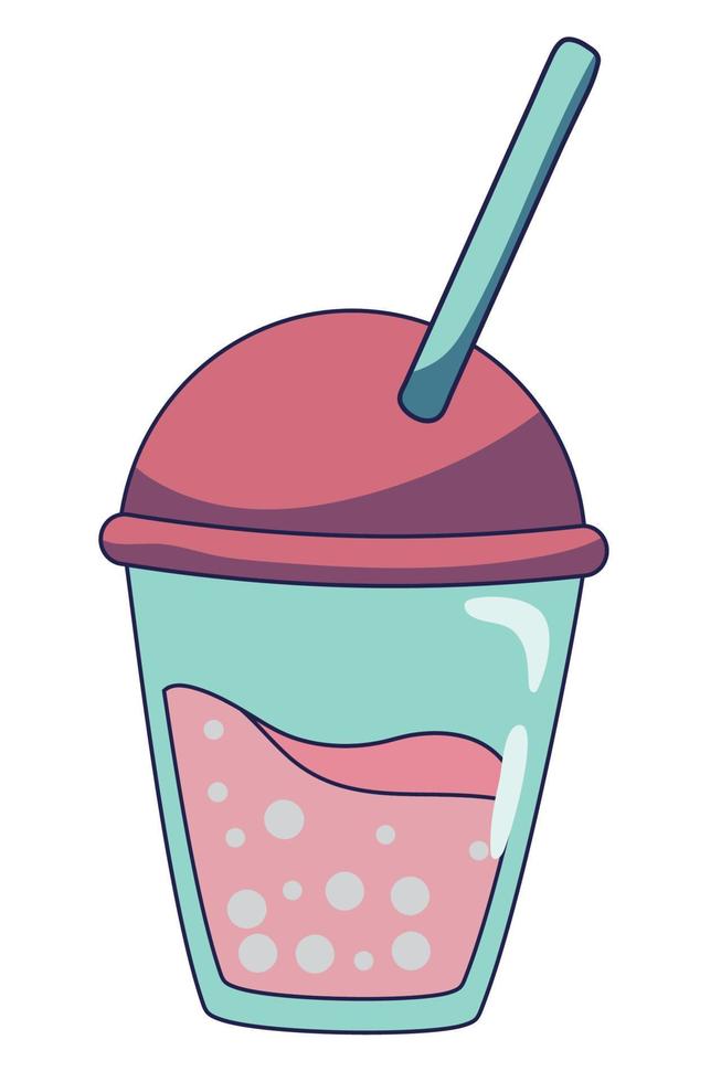 takeaway fresh beverage vector