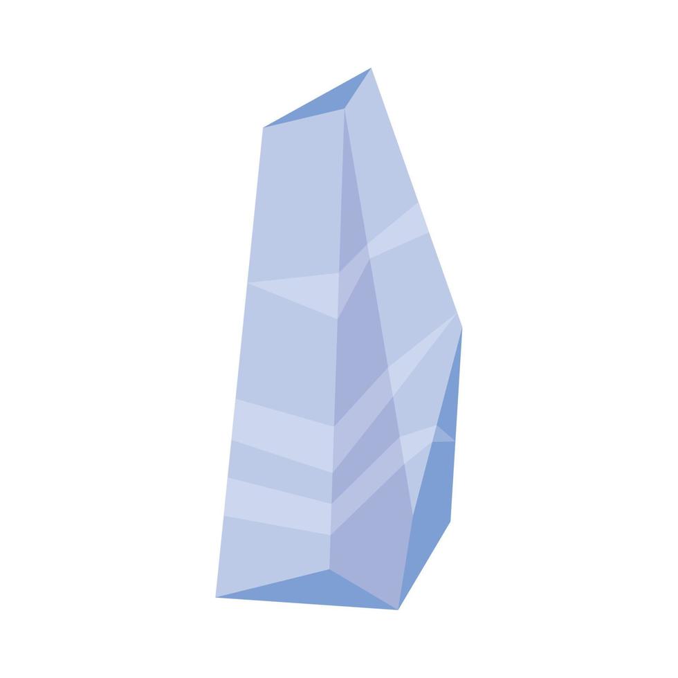 magical healing crystal vector