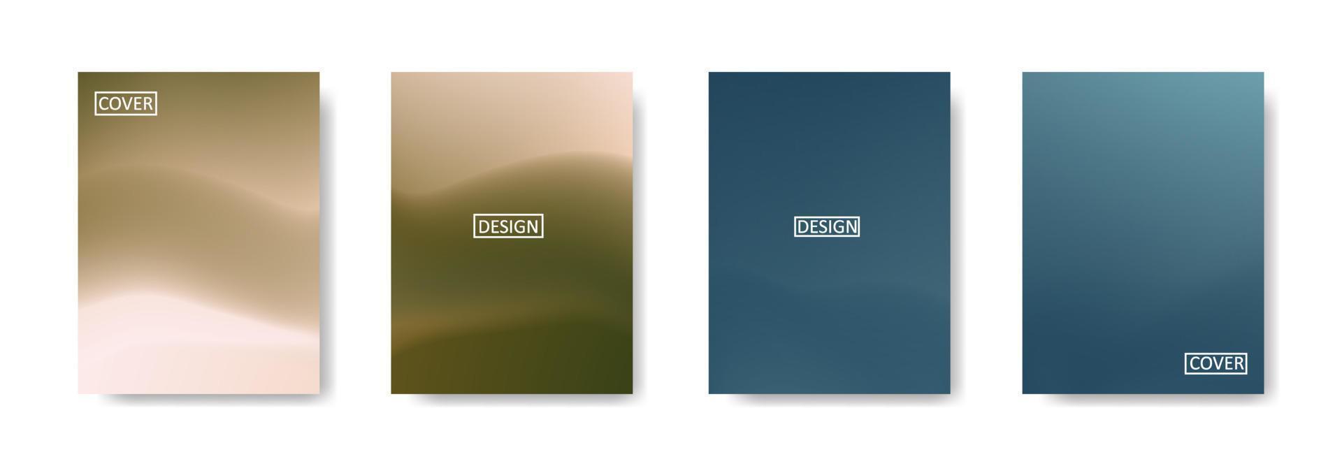 Set of abstract background with beautiful gradation color, colorful background for poster flyer banner backdrop.vertical banner.cool fluid background vector illustration