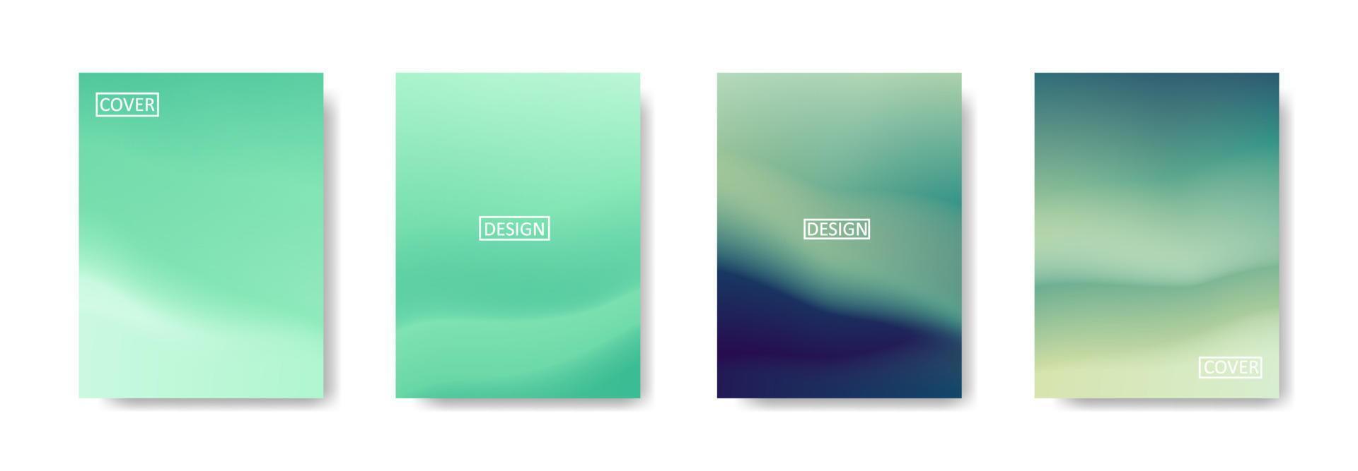 Set of abstract background with beautiful gradation color, colorful background for poster flyer banner backdrop.vertical banner.cool fluid background vector illustration