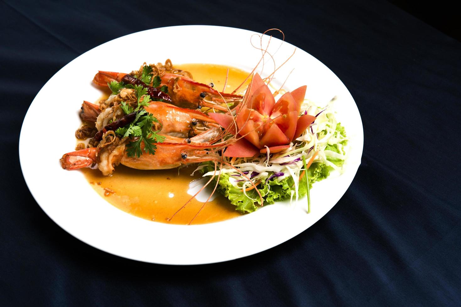 Pictures of Thai food, Isaan food, famous in Asia photo