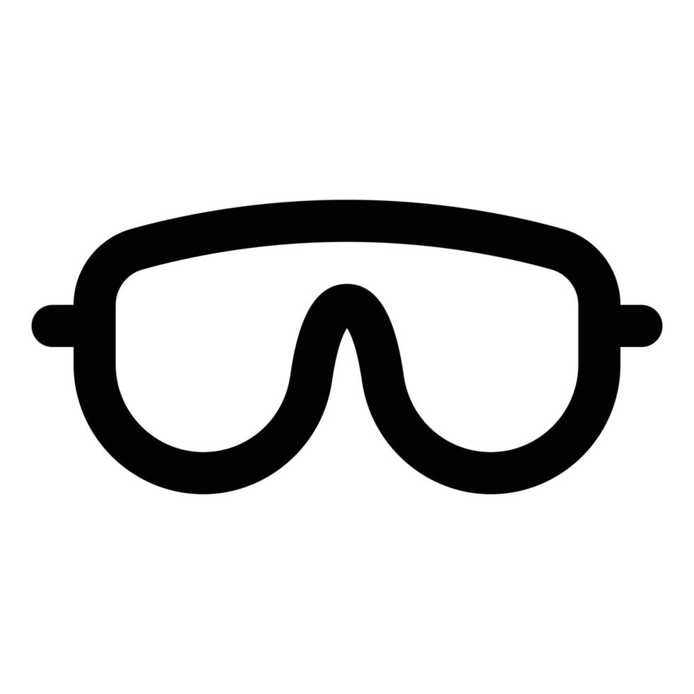 Snow Themed Line Style Ski Goggles Icon 10508220 Vector Art at Vecteezy