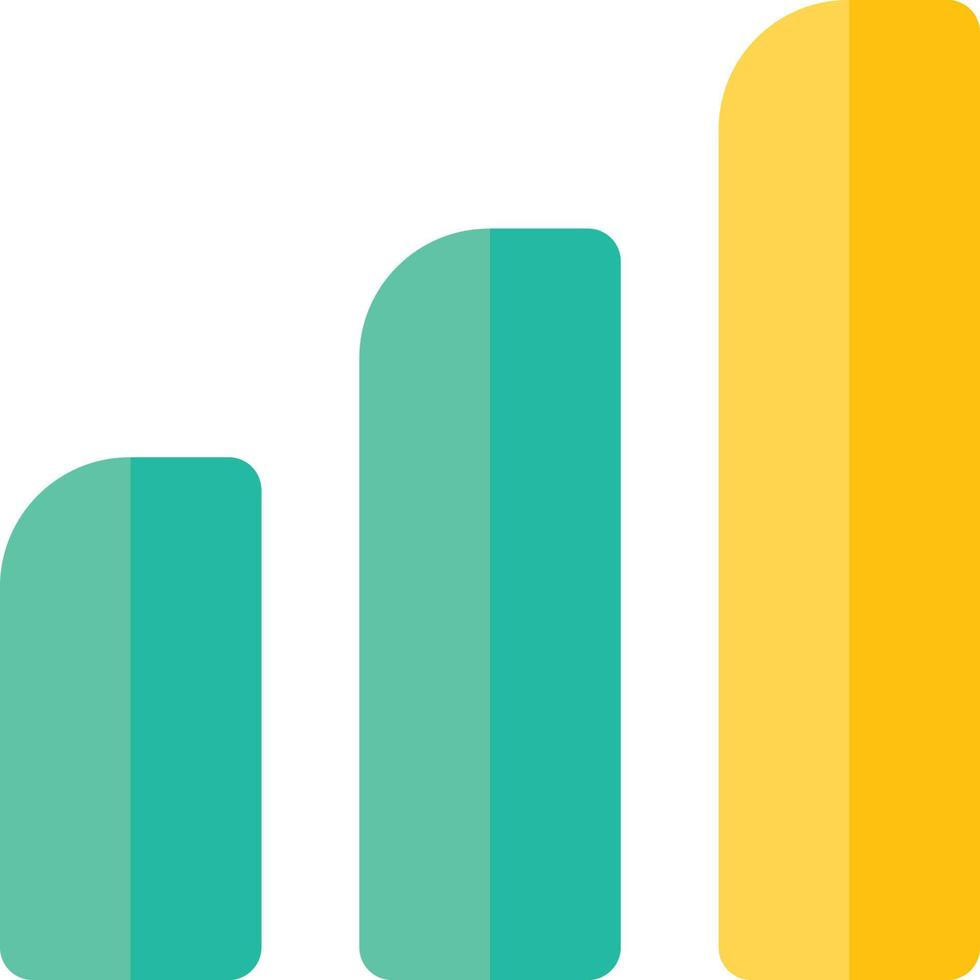 Flat Style CEO Increase Bar Chart icon 10508370 Vector Art at Vecteezy