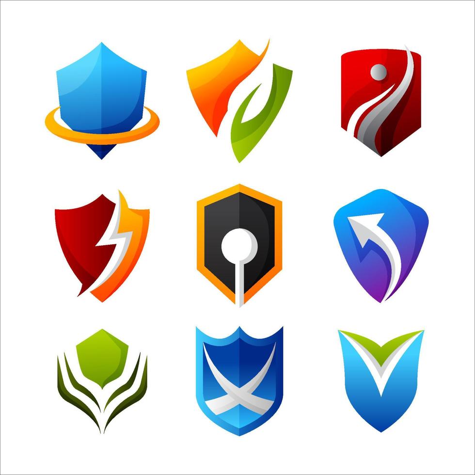 Shield Logo Collection vector