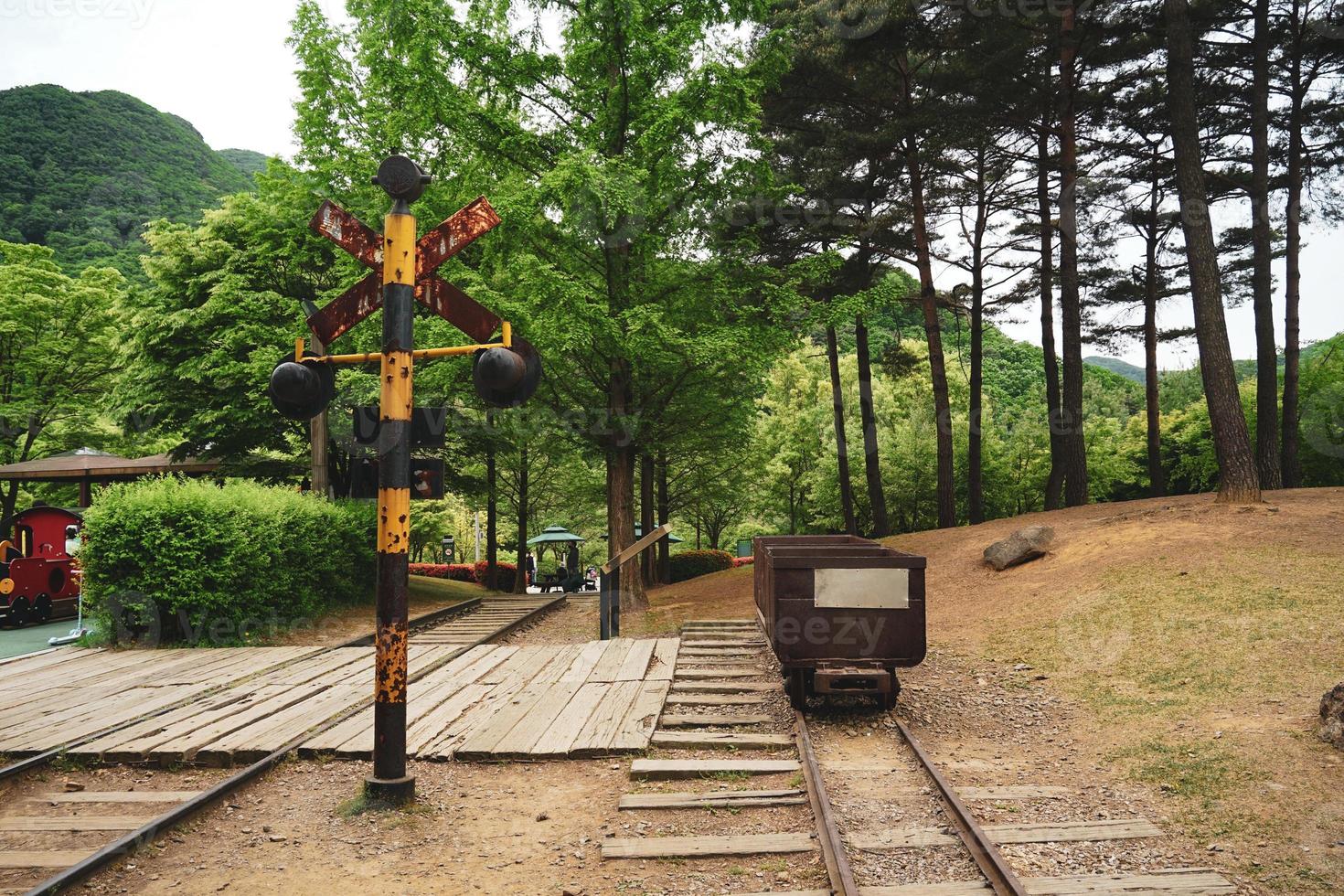 Train Trail Scenery in Anyang Park photo