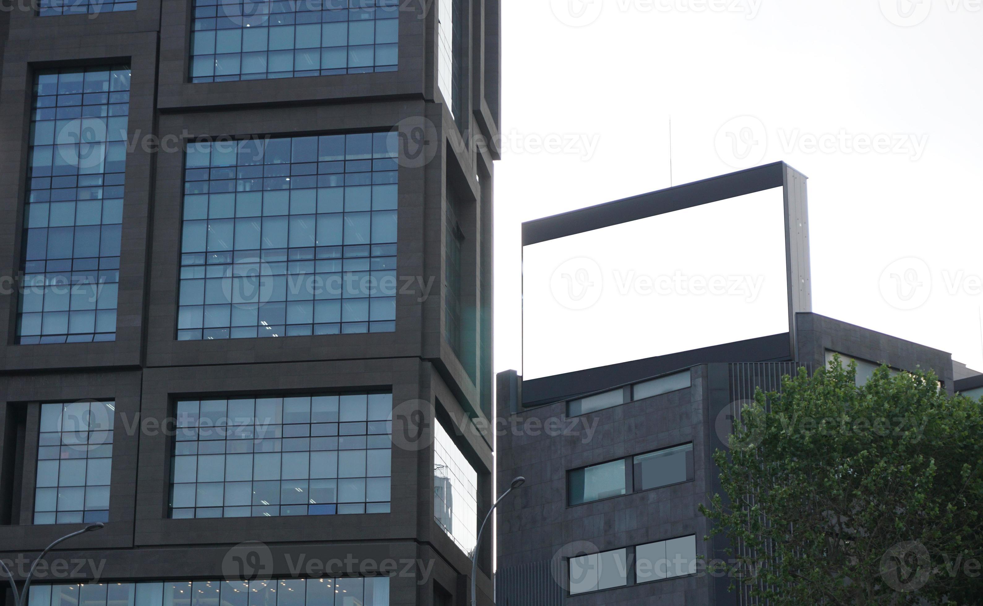 Outdoor advertising in the surrounding shopping district. 10510233