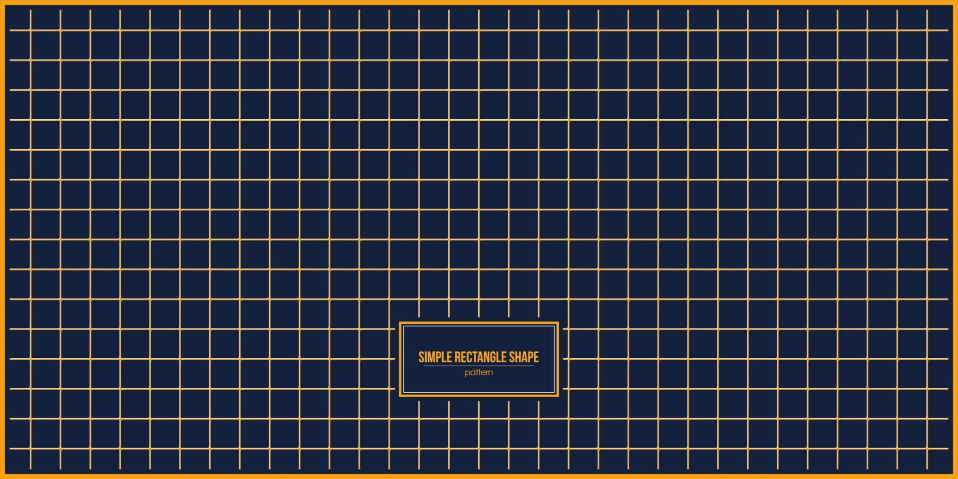 super simple rectangle shape pattern design vector