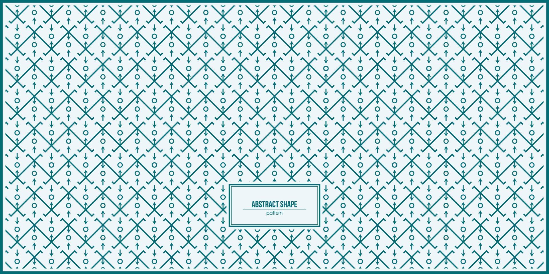 unique abstract shape pattern for wallpaper vector