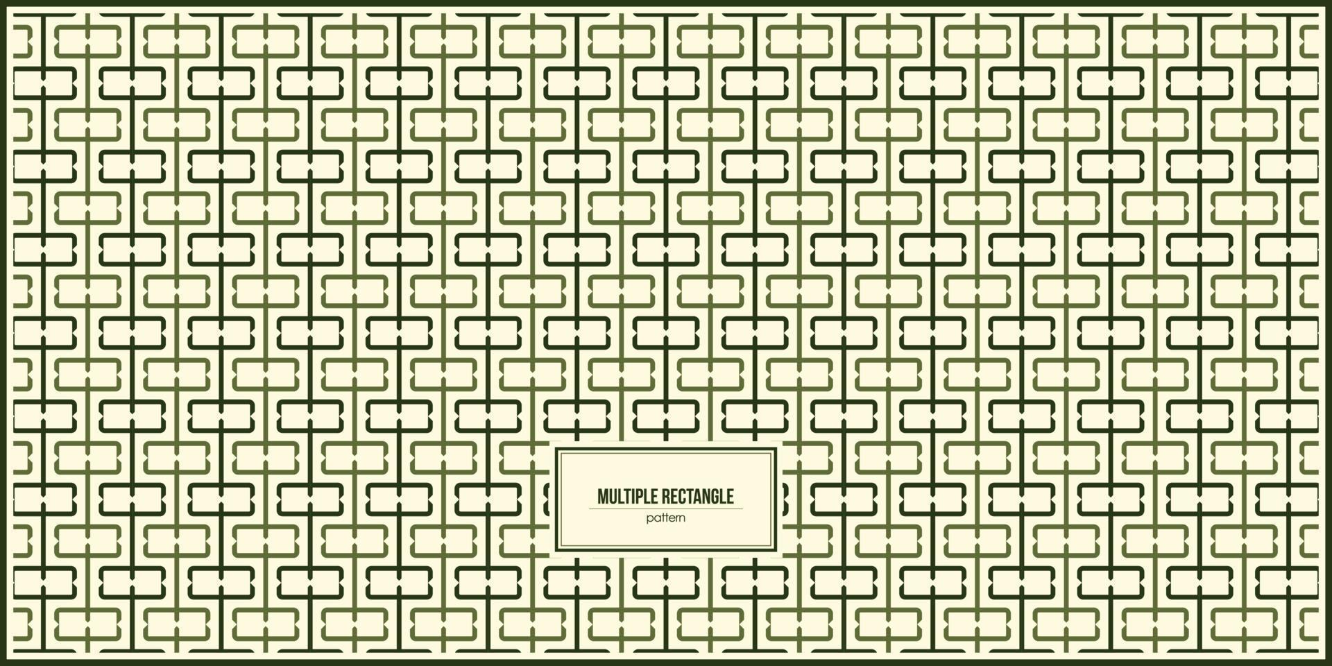 multiple rectangle shape pattern design vector