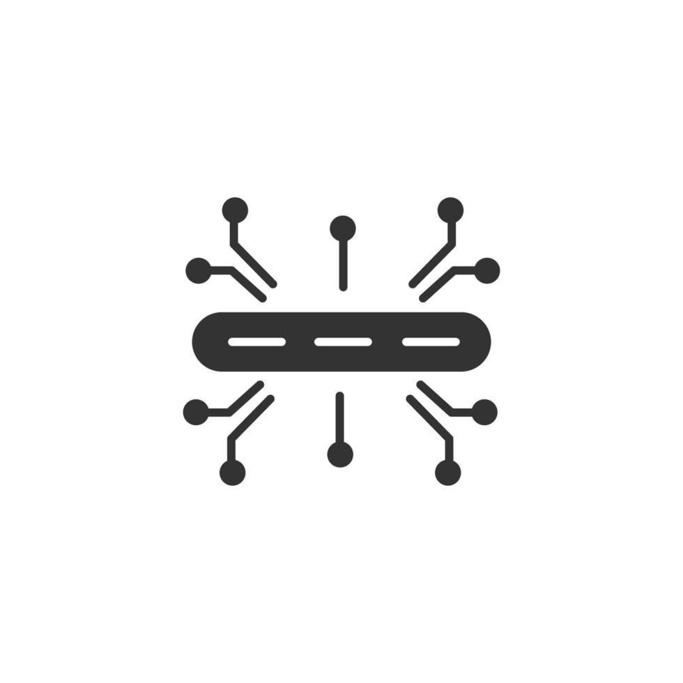 iconos de cubo símbolo elementos vectoriales para web infográfico vector