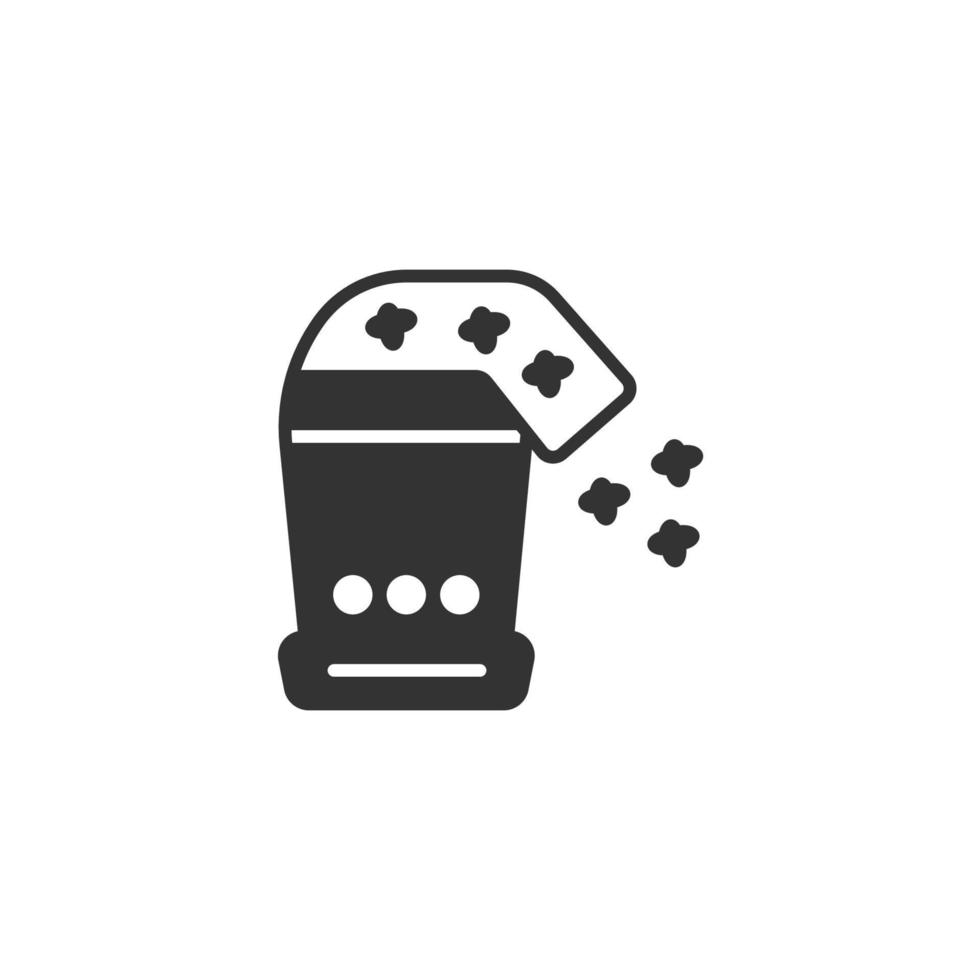 Popcorn maker icons  symbol vector elements for infographic web