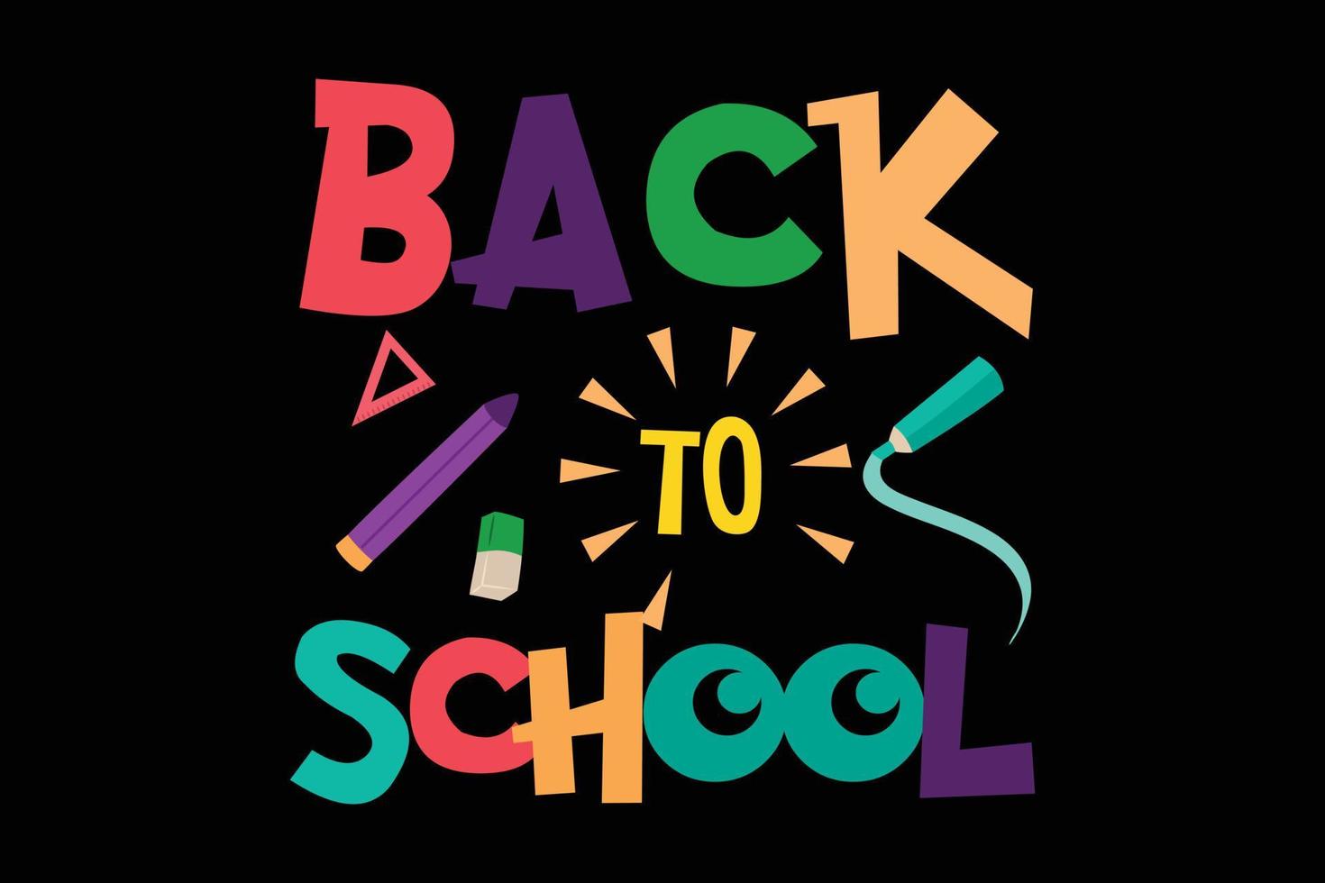 Back to school vector