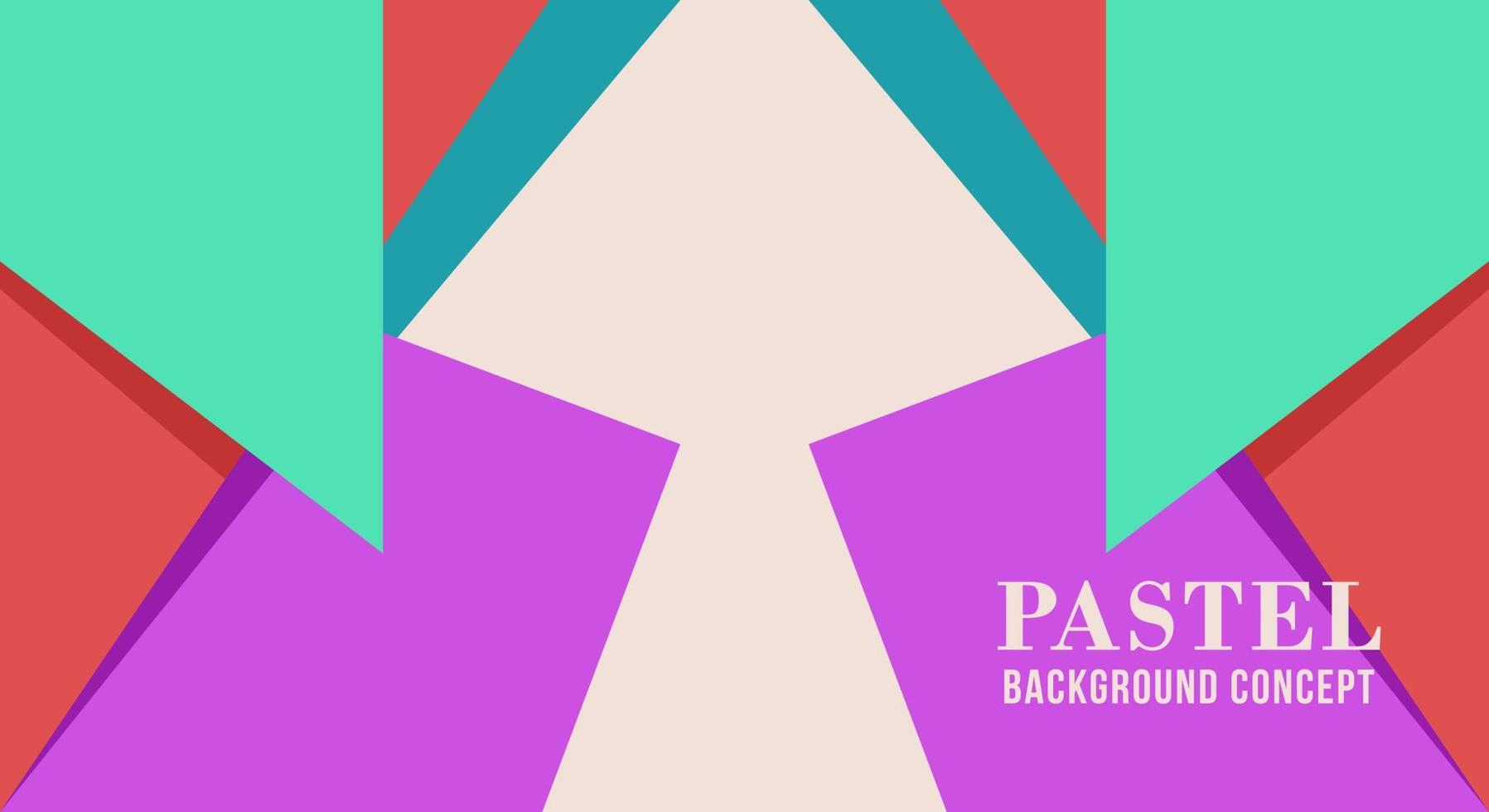 abstract colorful background with space, Pastel color template design vector