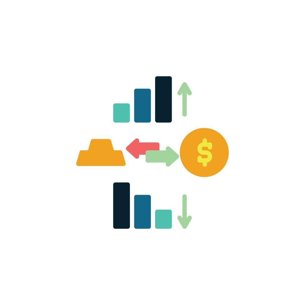 Finance themed icons free vector