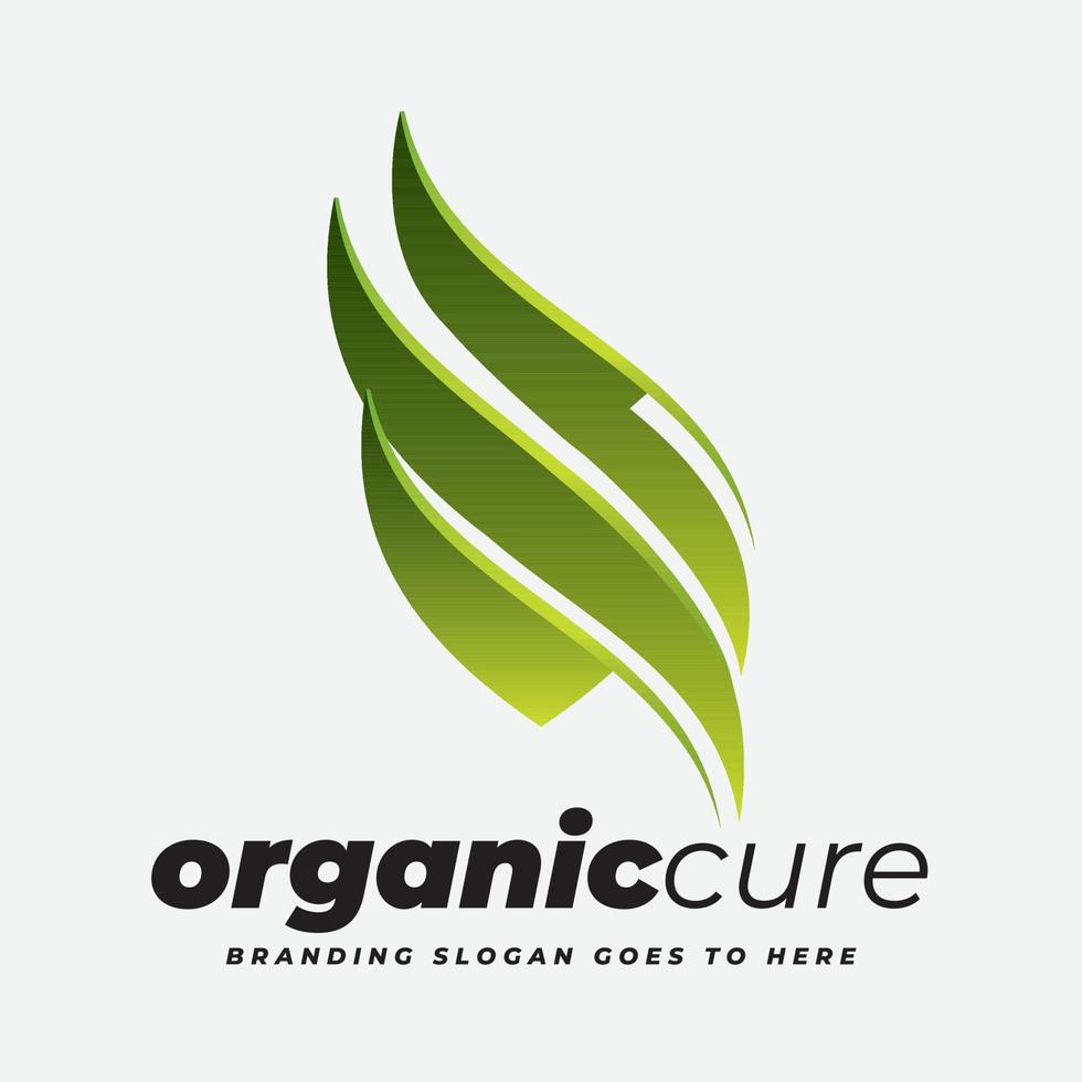 Green Corner Organic Garden Logo 10511693 Vector Art at Vecteezy