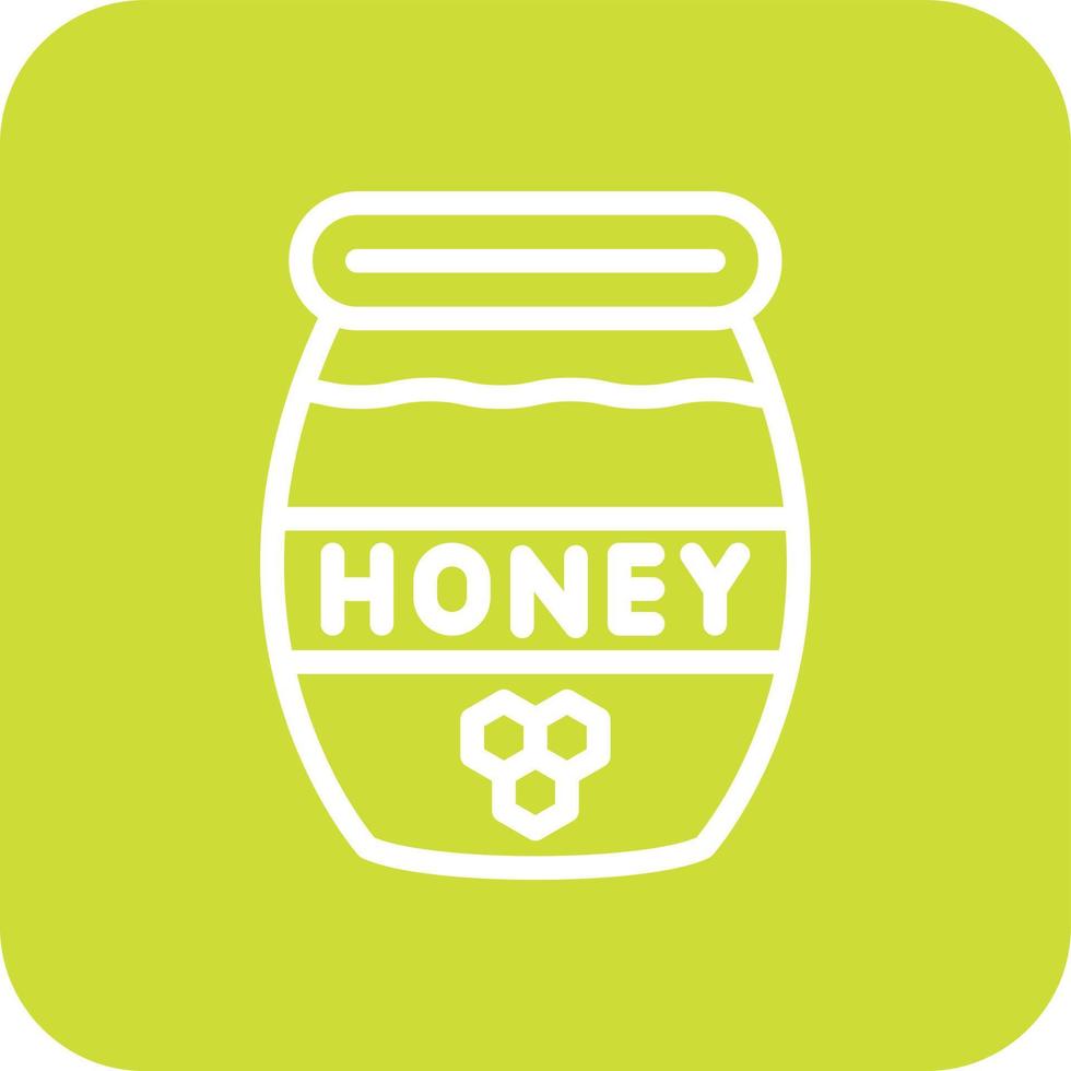 Honey Vector Icon Design Illustration