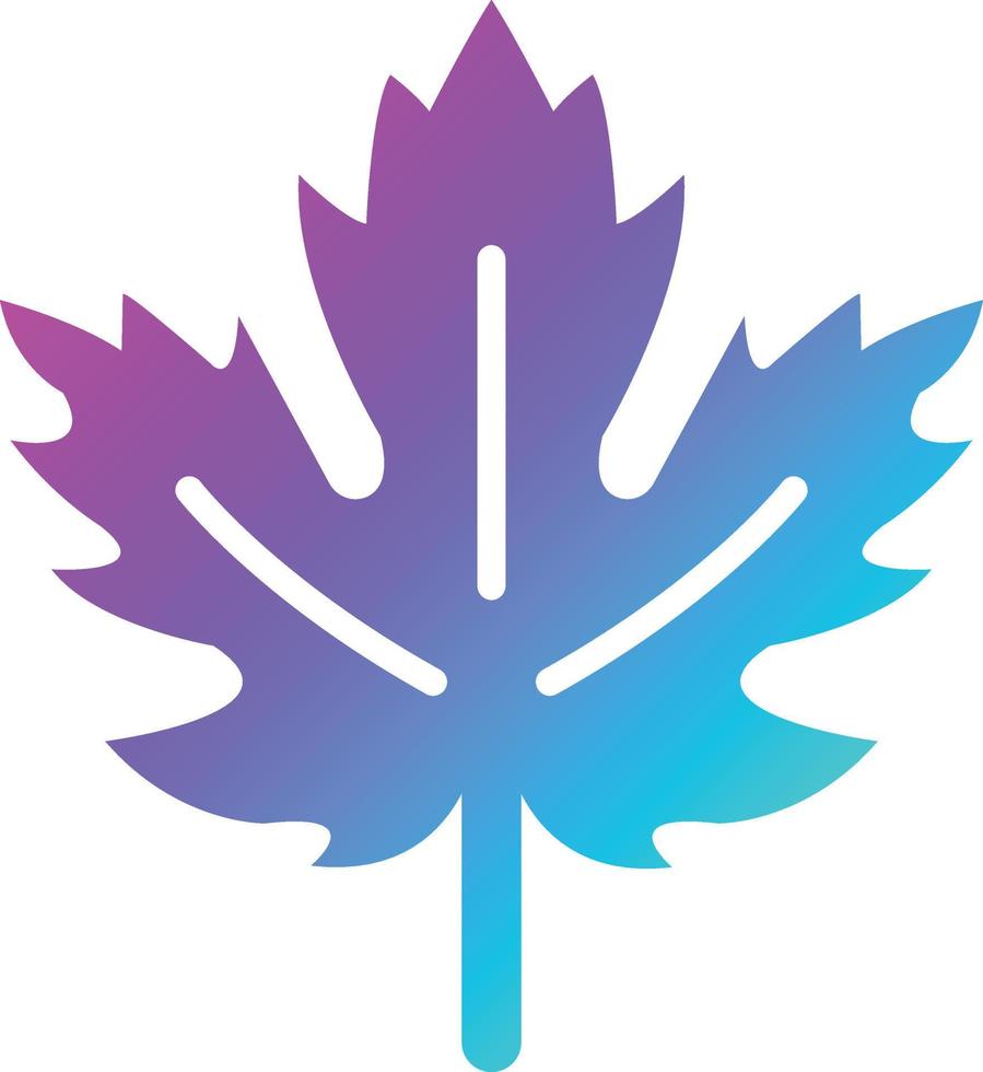 Maple leaf Vector Icon Design Illustration