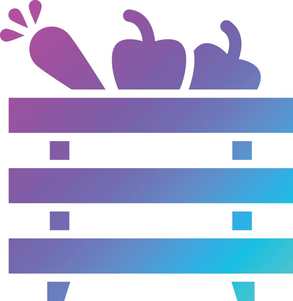 Fruit basket Vector Icon Design Illustration