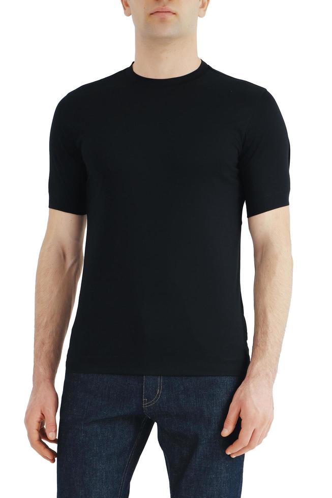men's t-shirts mockup. Design template.mockup copy space photo