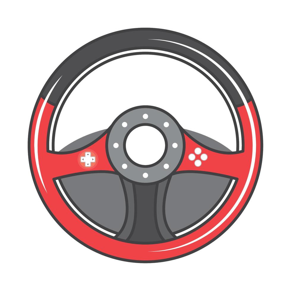 video game steering control vector