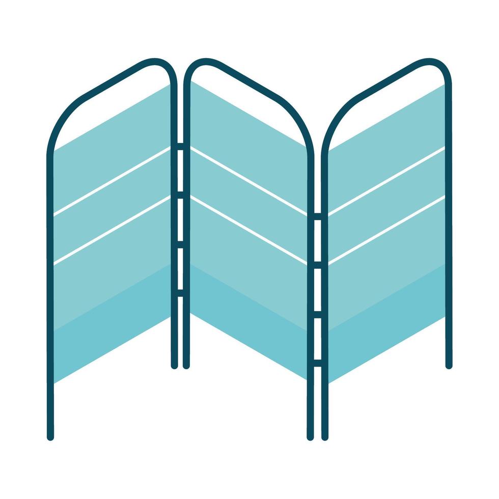 room divider medical vector